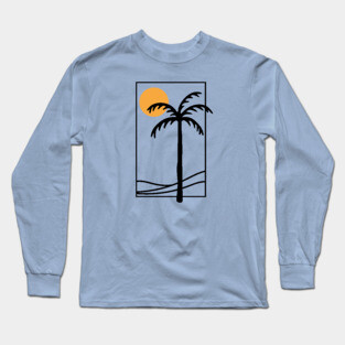 Palm Tree Long Sleeve T-Shirt