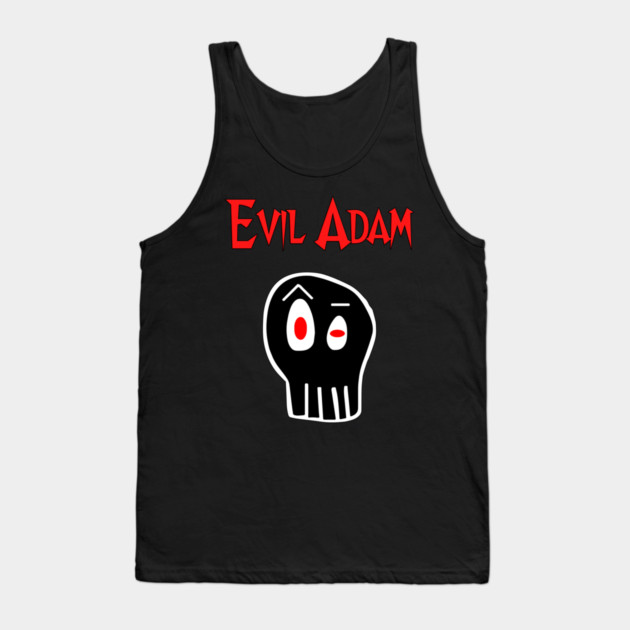 Evil Adam Skull Tank Top by Evil Adam