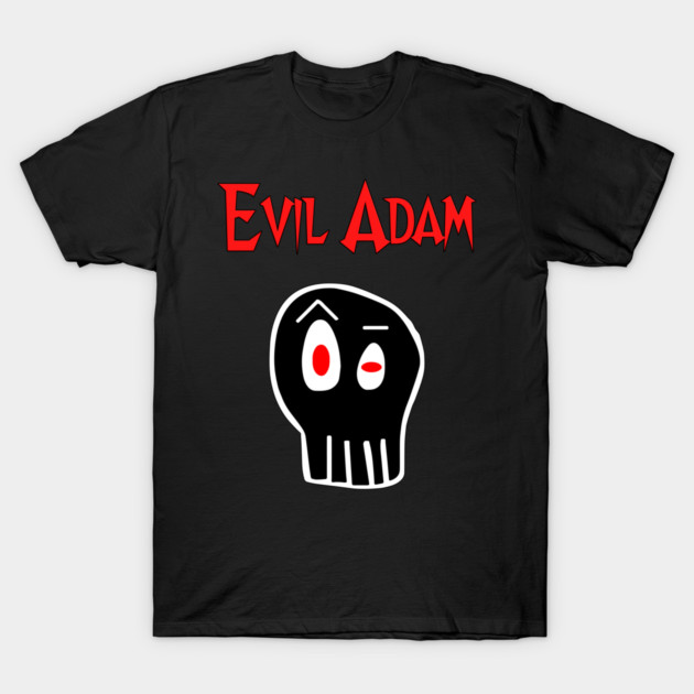 Evil Adam Skull T-Shirt by Evil Adam