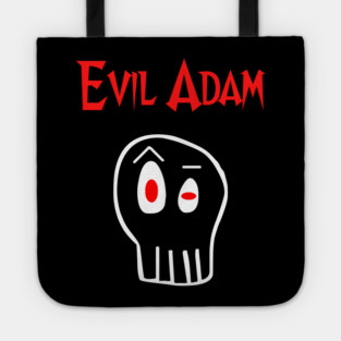 Evil Adam Skull Tote