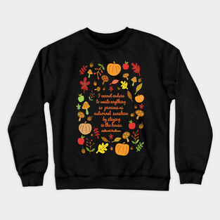 Autumnal Sunshine Crewneck Sweatshirt