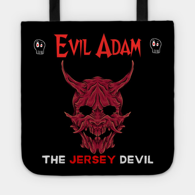 The Jersey Devil - Evil Adam Album Art Tote by Evil Adam