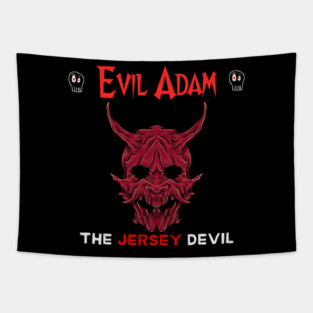 The Jersey Devil - Evil Adam Album Art Tapestry
