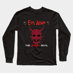 The Jersey Devil - Evil Adam Album Art Long Sleeve T-Shirt
