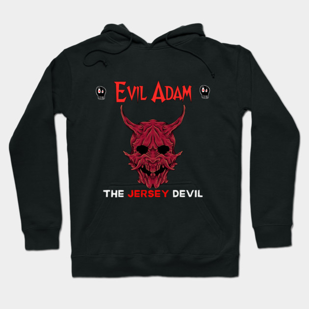 The Jersey Devil - Evil Adam Album Art Hoodie by Evil Adam