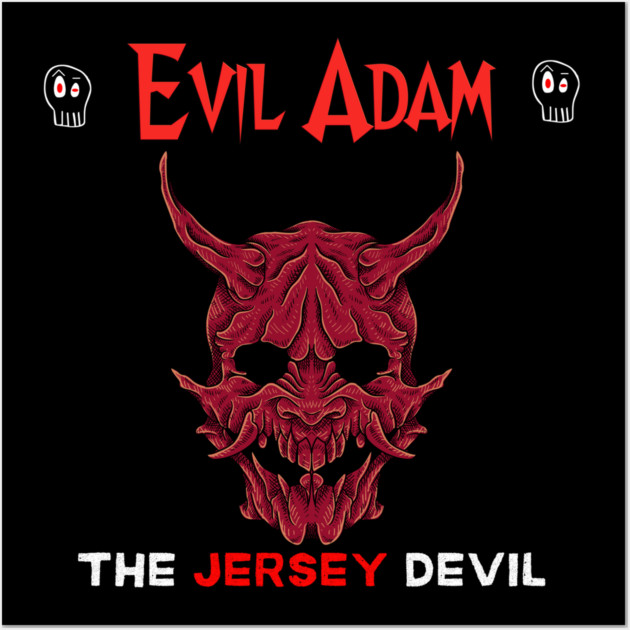 The Jersey Devil - Evil Adam Album Art Wall Art by Evil Adam