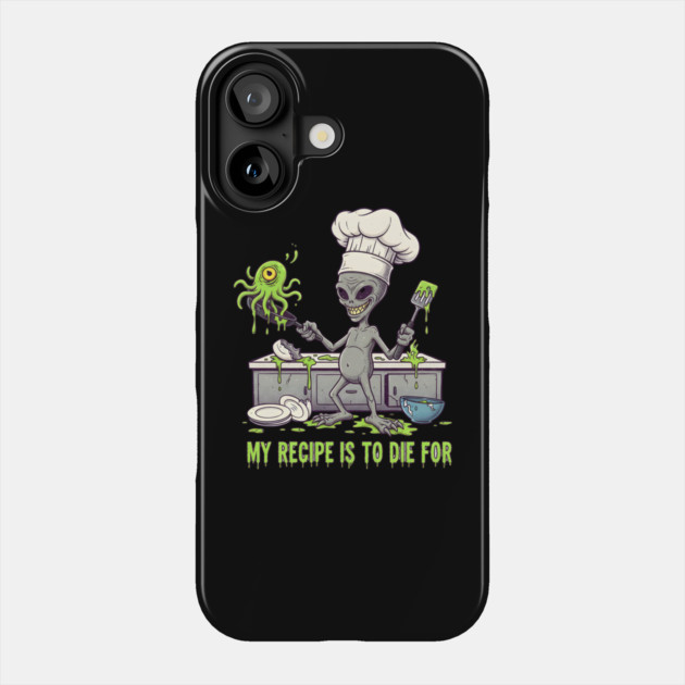 Recipe to die for Phone Case by Randy 's Store