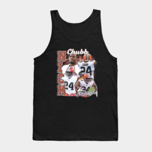 Nick Chubb Retro Vintage Tank Top