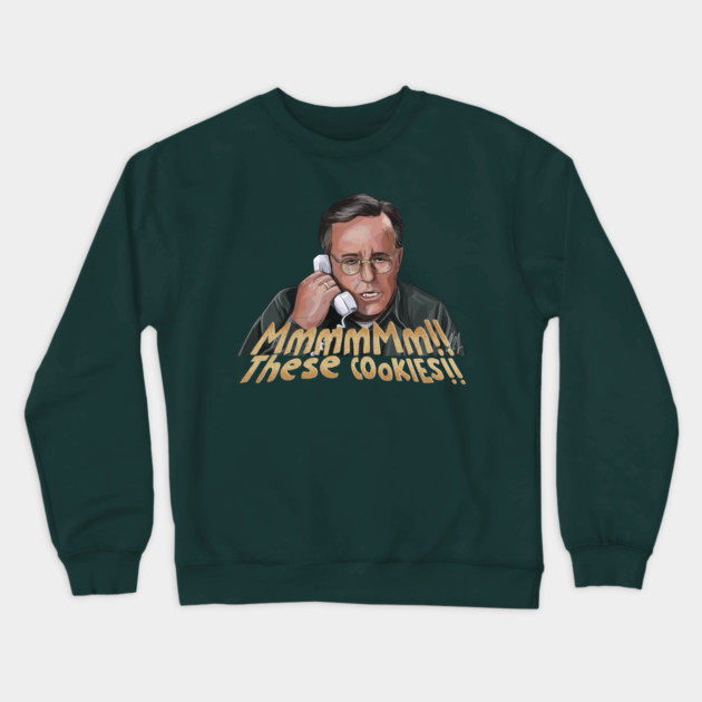 Jingle All the Way: Mmm These COOKIES Crewneck Sweatshirt by 51Deesigns