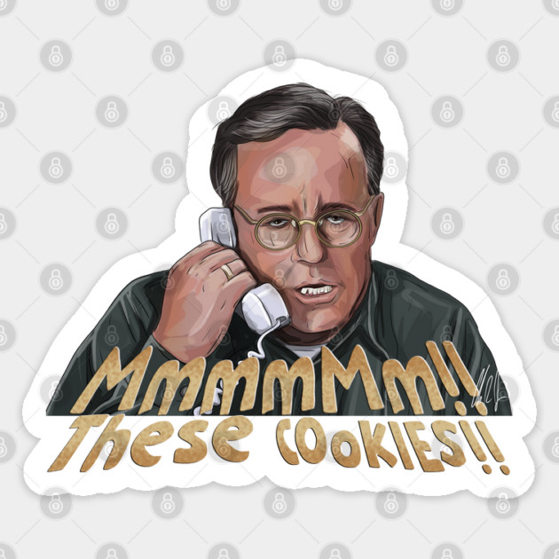 Jingle All the Way: Mmm These COOKIES Sticker by 51Deesigns