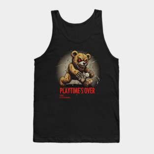 PlayTimes Over Teddy Tank Top