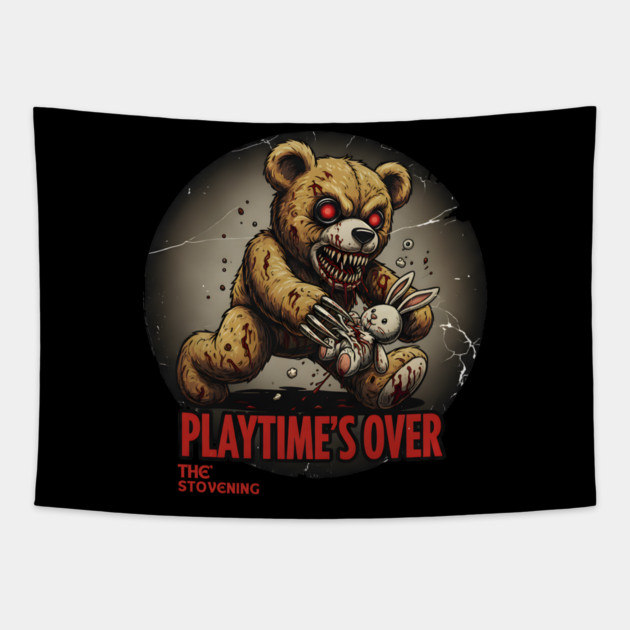 PlayTimes Over Teddy Tapestry by Randy 's Store