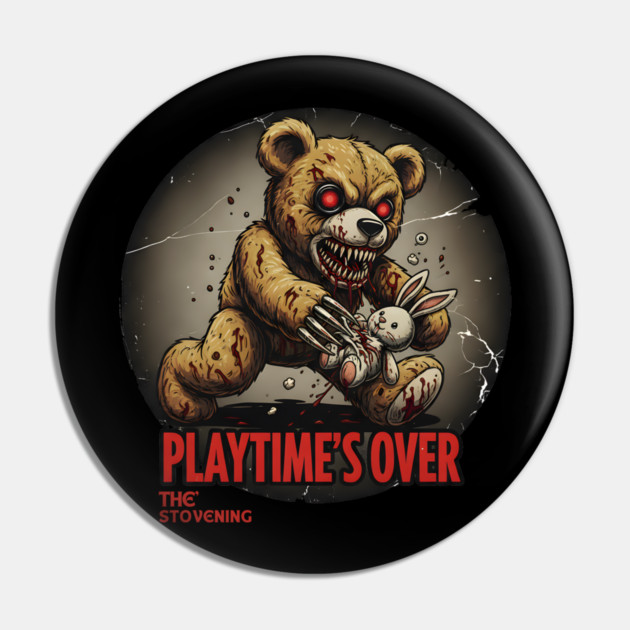 PlayTimes Over Teddy Pin by Randy 's Store