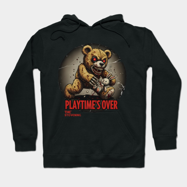 PlayTimes Over Teddy Hoodie by Randy 's Store