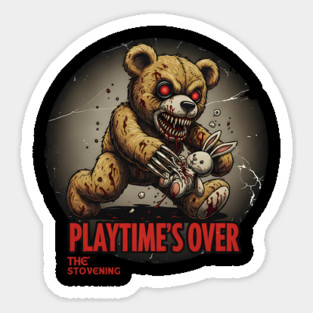 PlayTimes Over Teddy Magnet