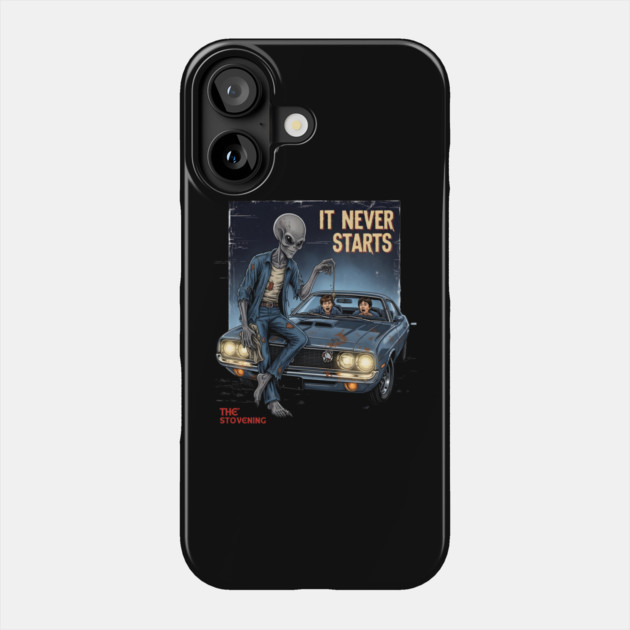 Horror Tropes - when the car wont start. Phone Case by Randy 's Store