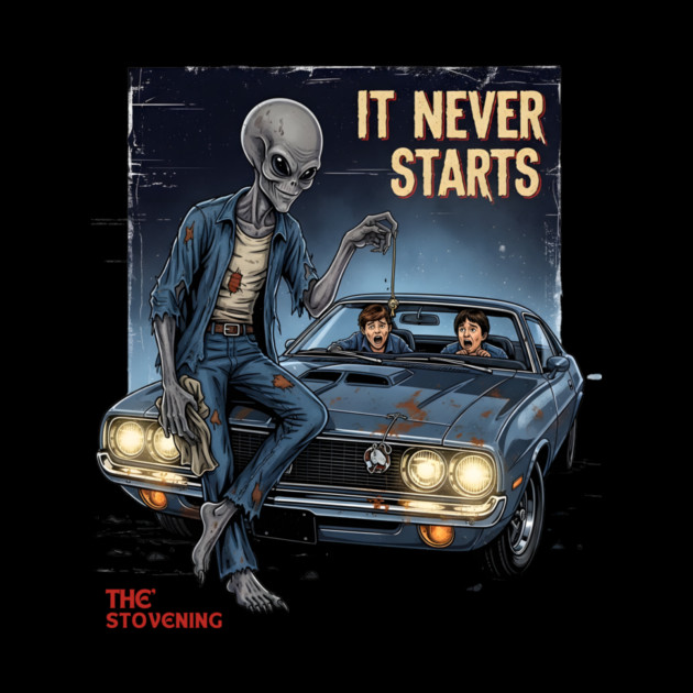 Horror Tropes - when the car wont start. by Randy 's Store