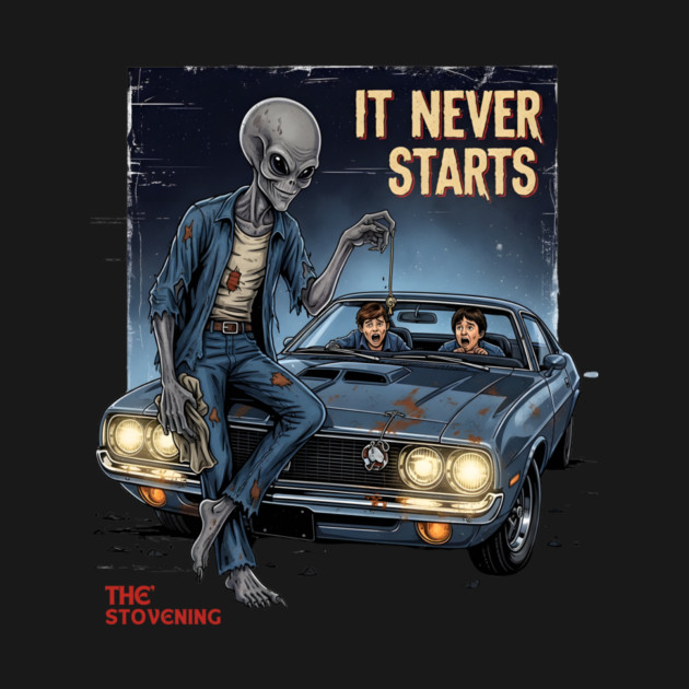 Horror Tropes - when the car wont start. by Randy 's Store