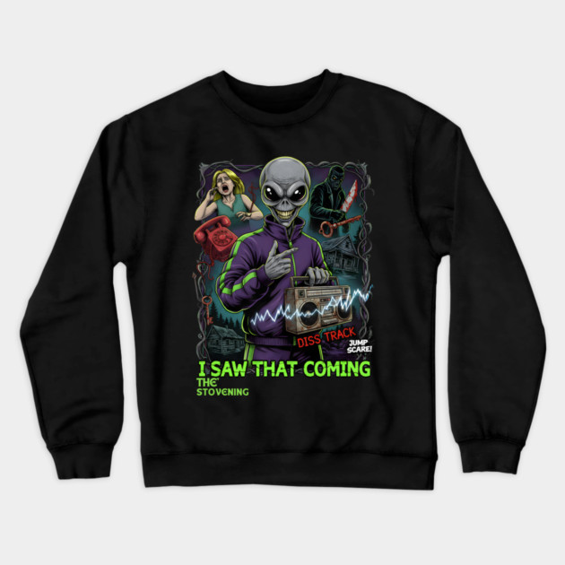 Horror Trope Jump scares Crewneck Sweatshirt by Randy 's Store