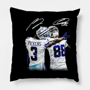 George Pickens & Ceedee Lamb We Dem Boyz Pillow