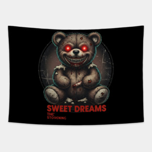 Teddy Bear wishes you sweet dreams Tapestry