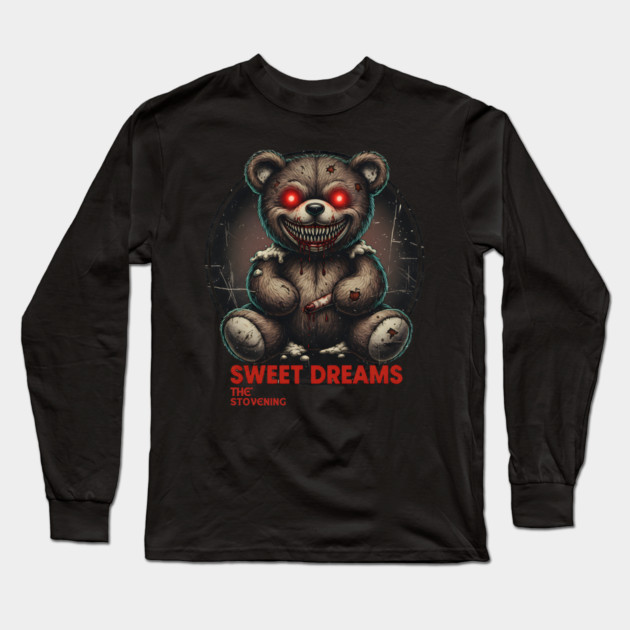 Teddy Bear wishes you sweet dreams Long Sleeve T-Shirt by Randy 's Store