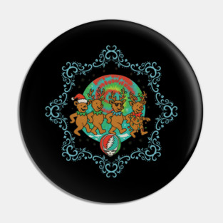 Raindeer Deadhead Pin