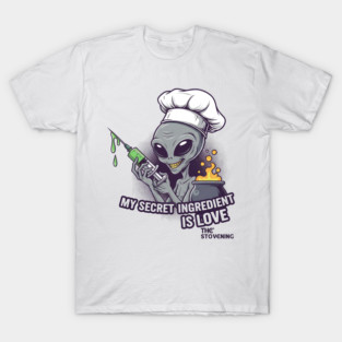 Secret Ingredients: alien love T-Shirt