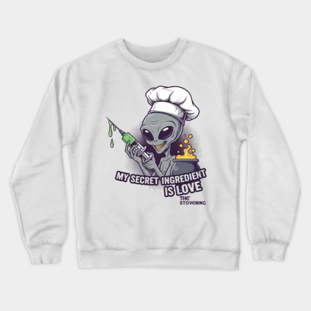 Secret Ingredients: alien love Crewneck Sweatshirt by Randy 's Store