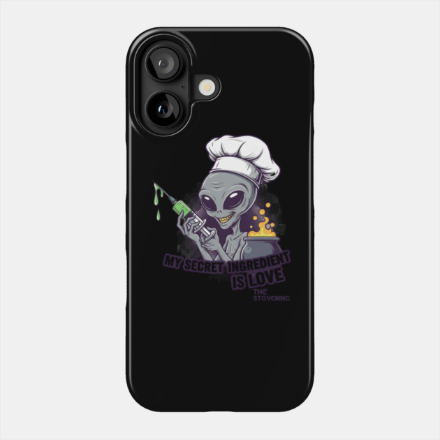 Secret Ingredients: alien love Phone Case by Randy 's Store