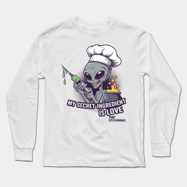 Secret Ingredients: alien love Long Sleeve T-Shirt by Randy 's Store