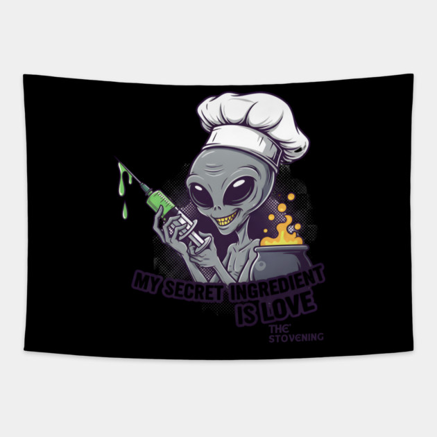 Secret Ingredients: alien love Tapestry by Randy 's Store