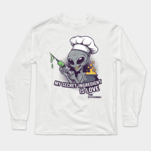 Secret Ingredients: alien love Long Sleeve T-Shirt
