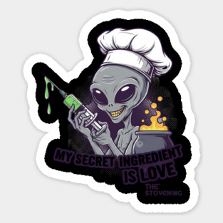 Secret Ingredients: alien love Magnet