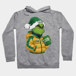 The Grinch Oakland Athletics Baseball Hoodie