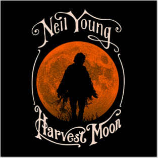 Harvest Moon – Vintage Folk Twilight Posters and Art