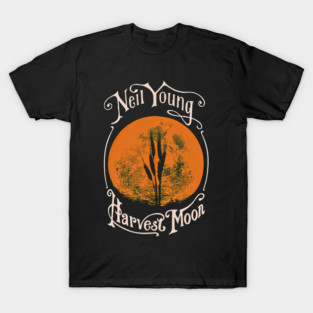 Harvest Moon – Retro Folk Glow T-Shirt