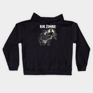 Rob Zombie Guitarist Kids Hoodie