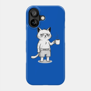 Coffee Cat Phone Case