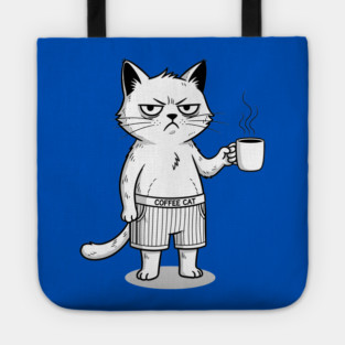 Coffee Cat Tote