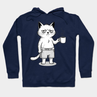 Coffee Cat Hoodie