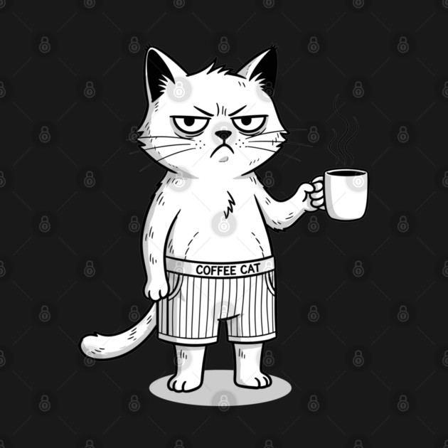 Coffee Cat by enrynz