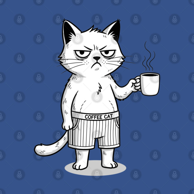 Coffee Cat by enrynz