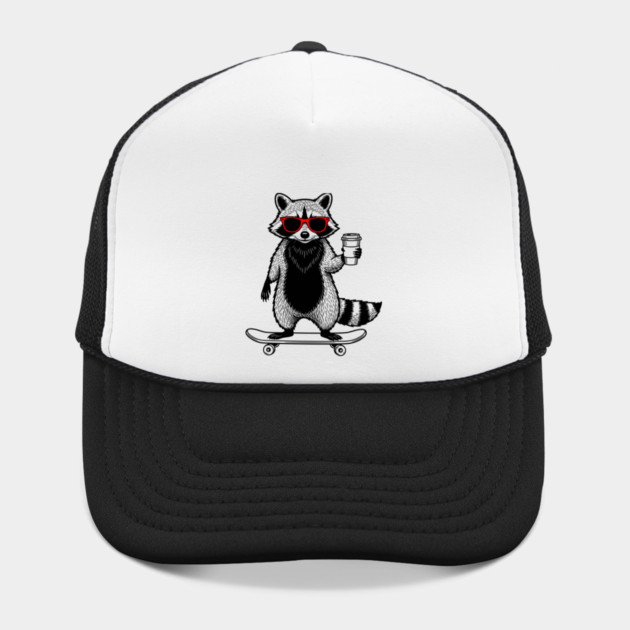 Rad Raccoon Skater by enrynz