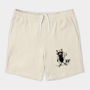 Rad Raccoon Skater Shorts