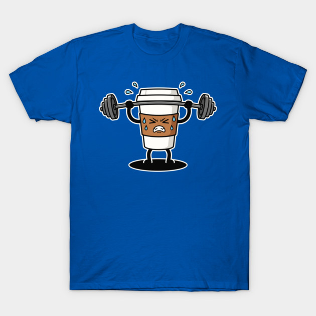 Sweaty Coffee Cup T-Shirt by enrynz