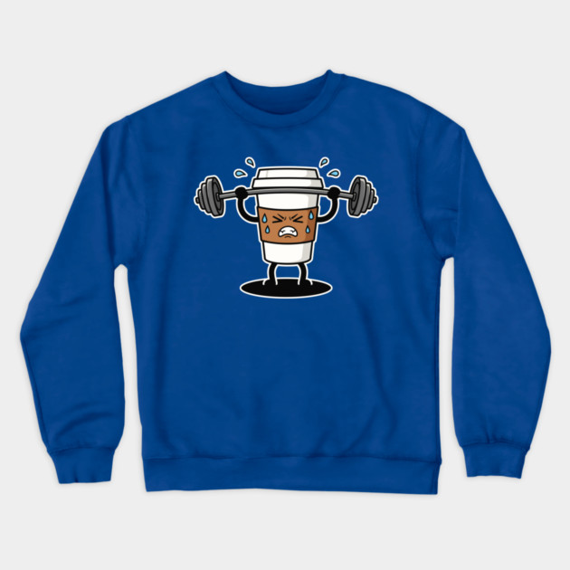 Sweaty Coffee Cup Crewneck Sweatshirt by enrynz