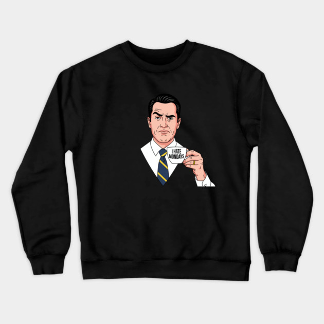 I Hate Mondays Crewneck Sweatshirt by enrynz