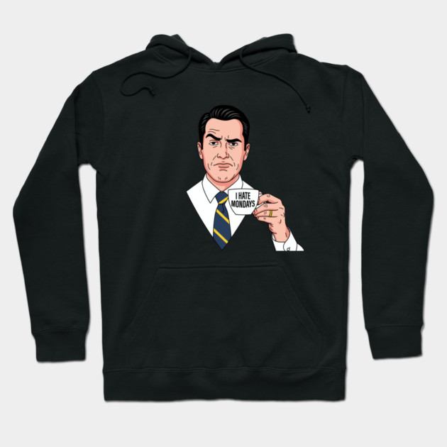 I Hate Mondays Hoodie by enrynz