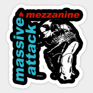 Massive Attack – Mezzanine Aesthetic Sticker